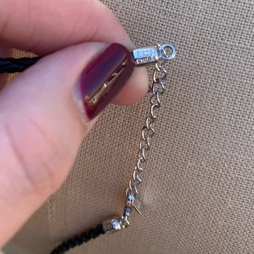 Handmade Turquoise and Sterling Silver UFO necklace - Picture 15 of 15